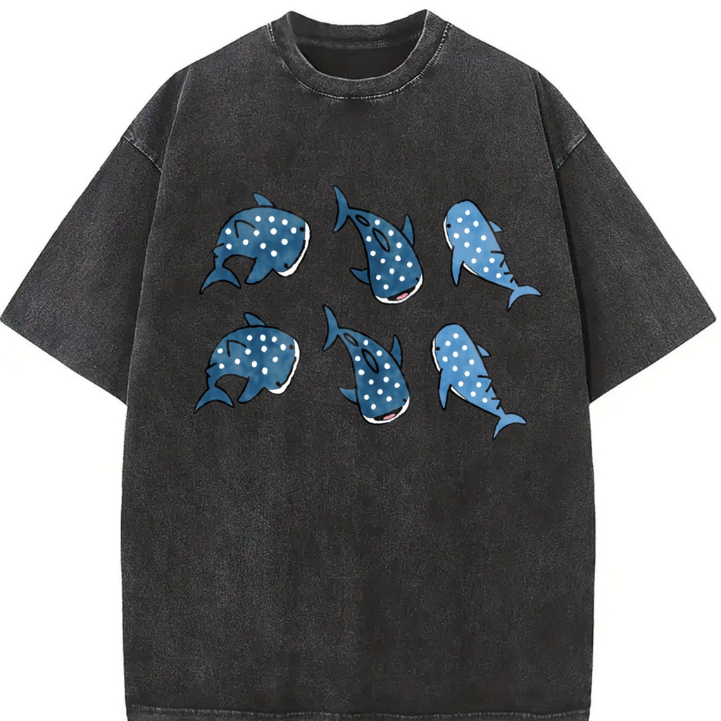 Whale Shark Vintage Washed T-Shirt product image 2