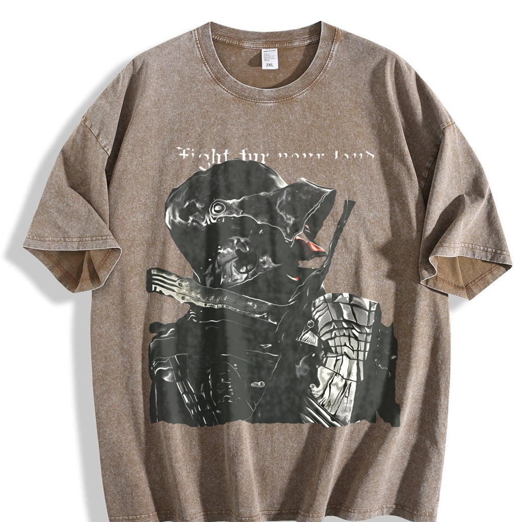 Knight Is Vintage Washed T-Shirt product image 3