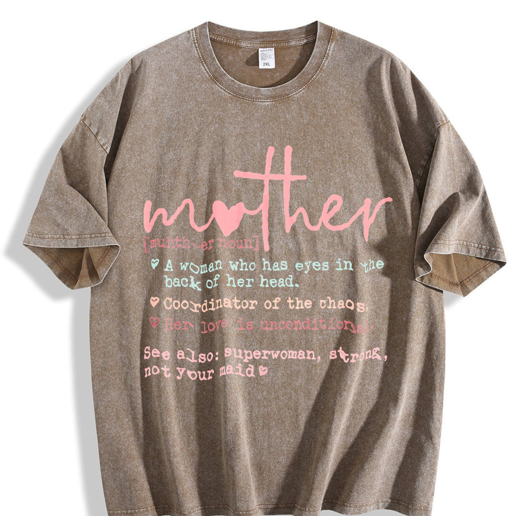 Mother's Day Vintage Washed T-Shirt product image 3