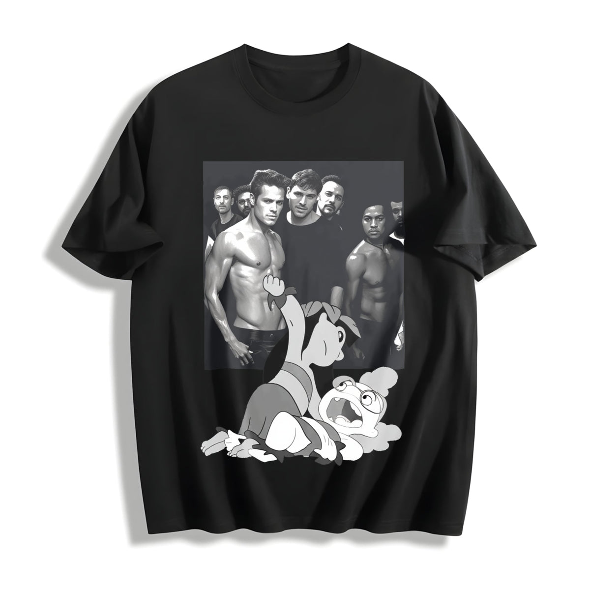 Lilo Fighting Myrtle Meme Cotton T-Shirt product image 1
