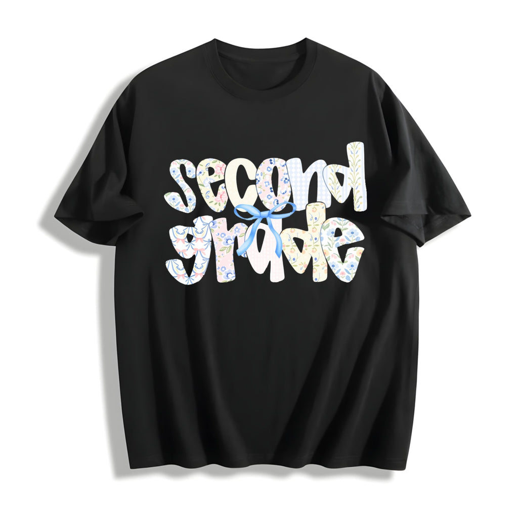 Second Grade Teacher Cotton T-Shirt product image 1