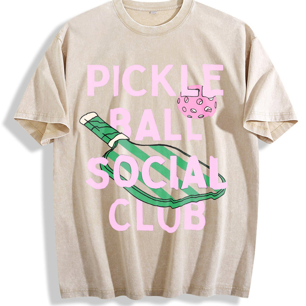 Pickleball Social Club Vintage Washed T-Shirt product image 1