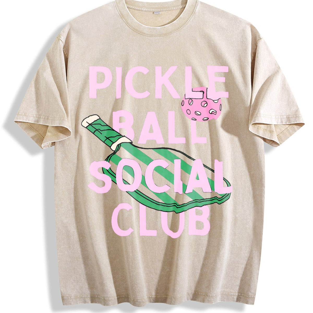 Pickleball Social Club Vintage Washed T-Shirt product image 1