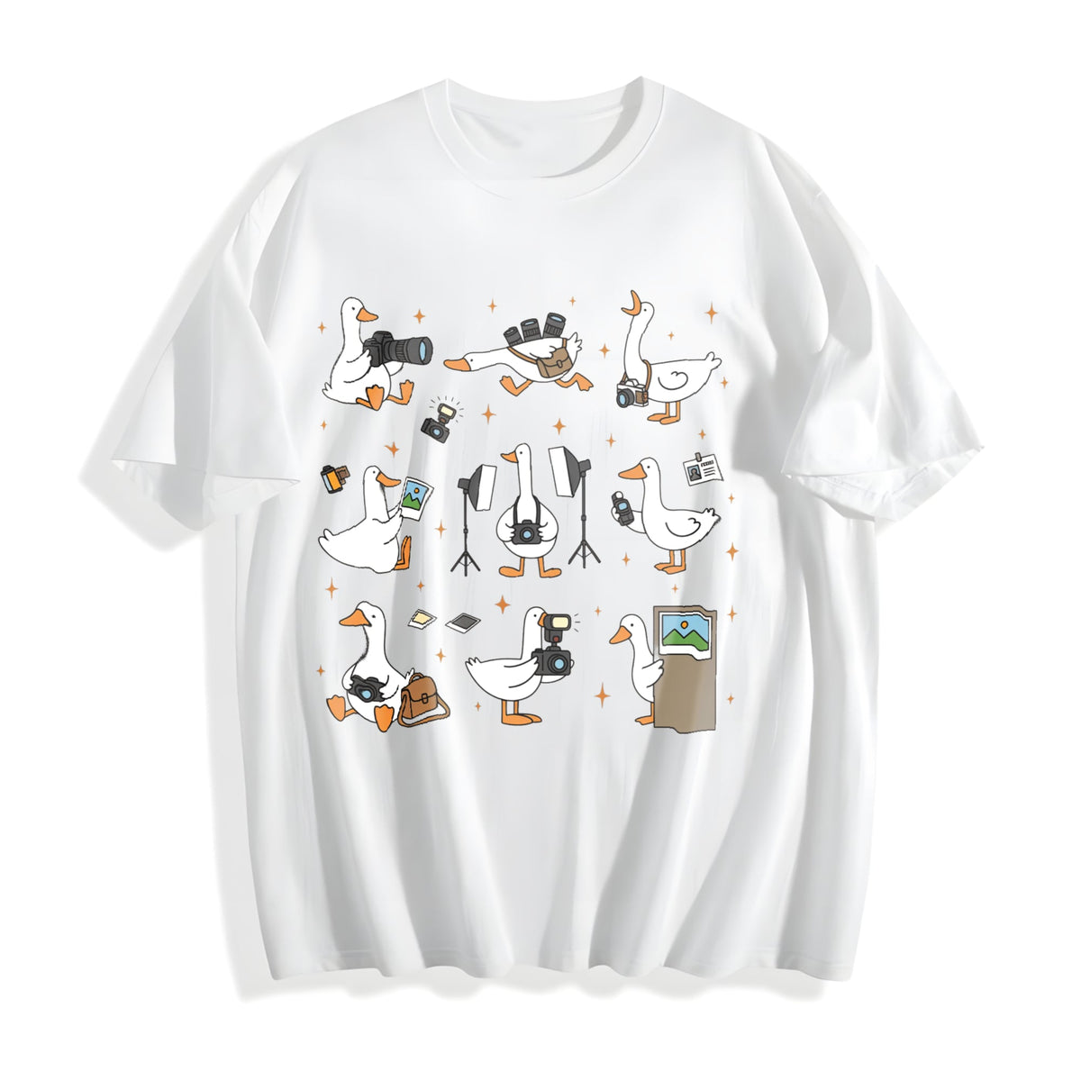 Silly Goose Photographer Cotton T-Shirt product image 2