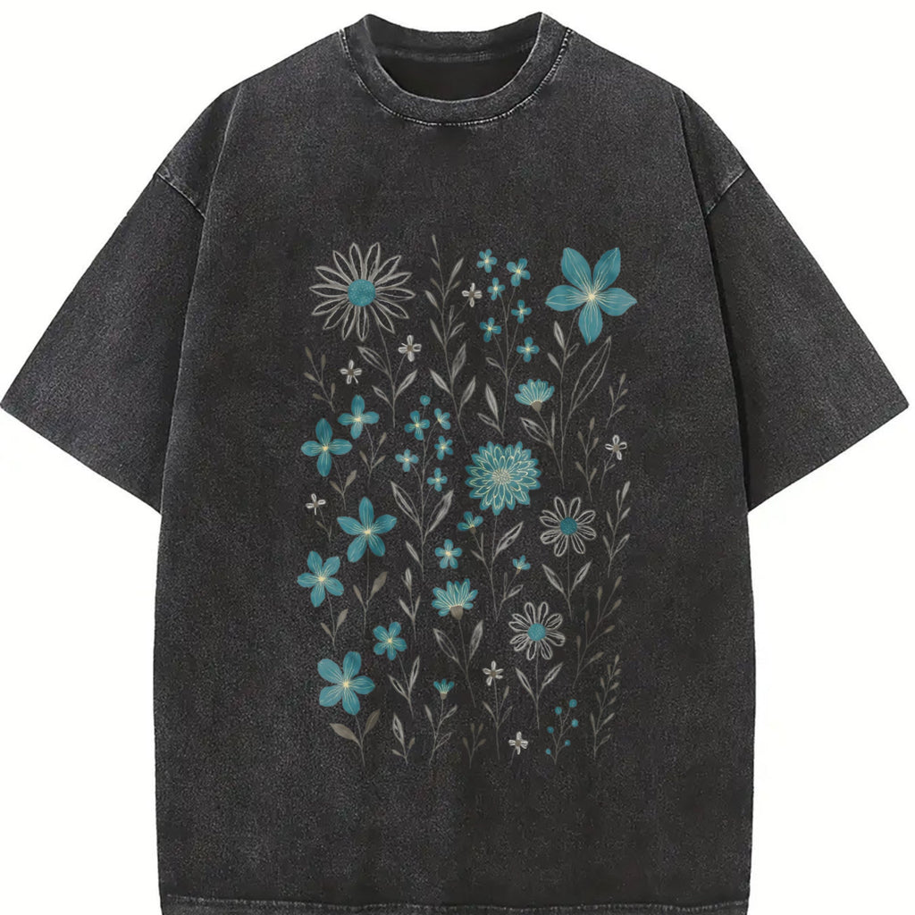 Wildflowers 90s Vintage Washed T-Shirt product image 2