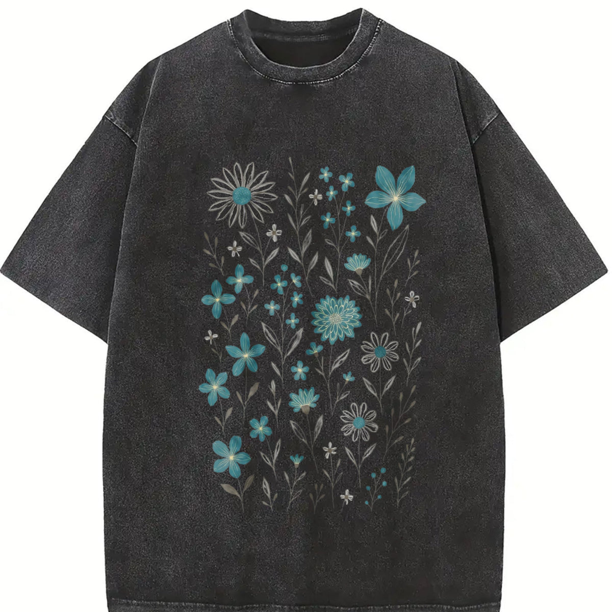 Wildflowers 90s Vintage Washed T-Shirt product image 2