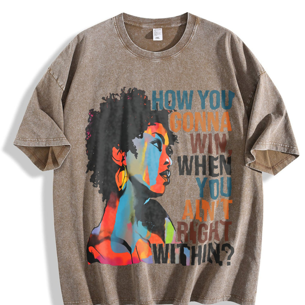 How You Gonna Win When Ain't Right Within Vintage Washed product image 3