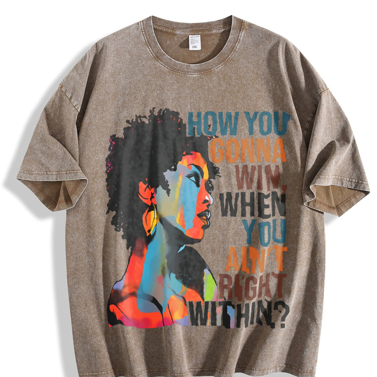 How You Gonna Win When Ain't Right Within Vintage Washed product image 3