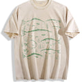 Fish 90s Tattoo Vintage Washed T-Shirt product image 1