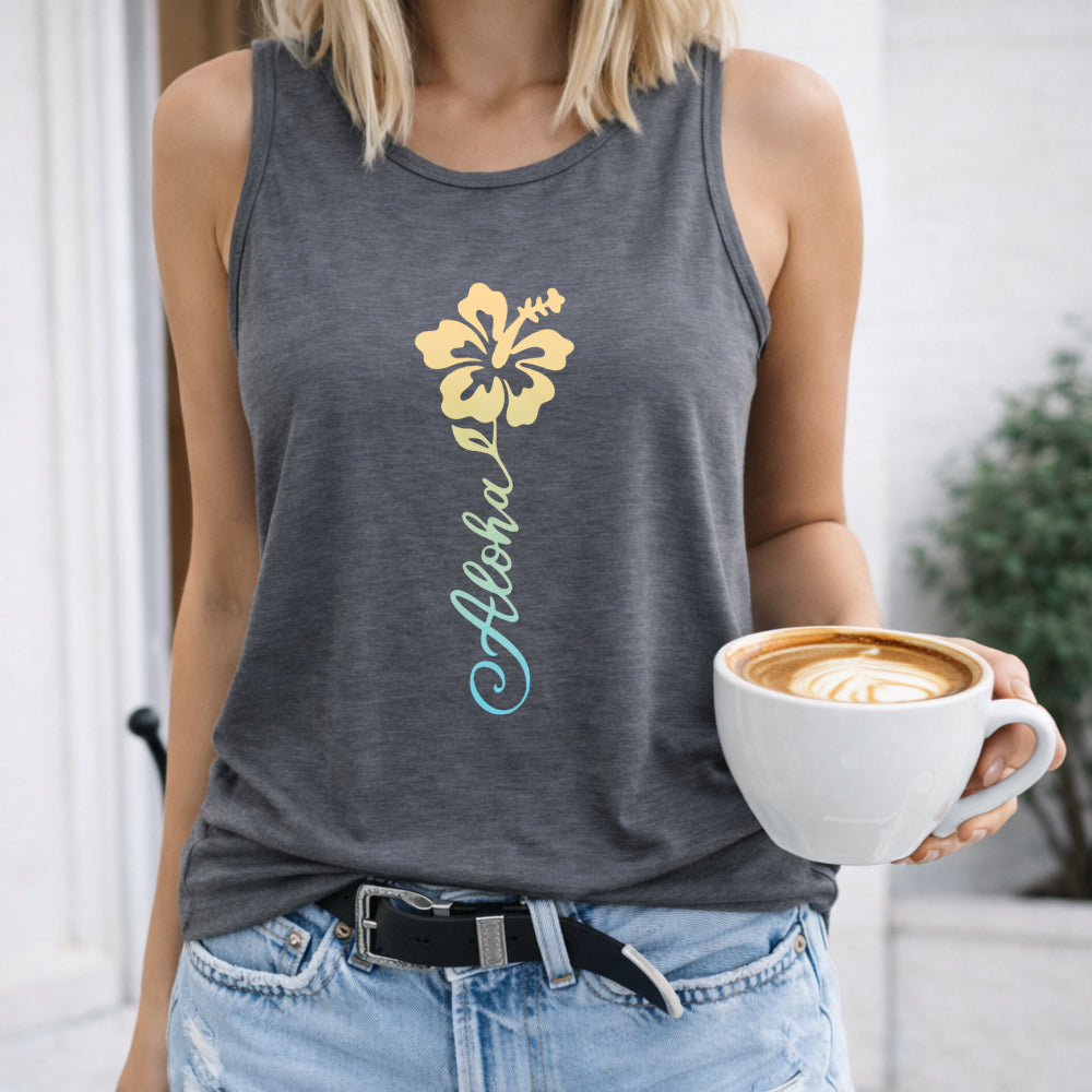Aloha Hibiscus Women's Tank Top