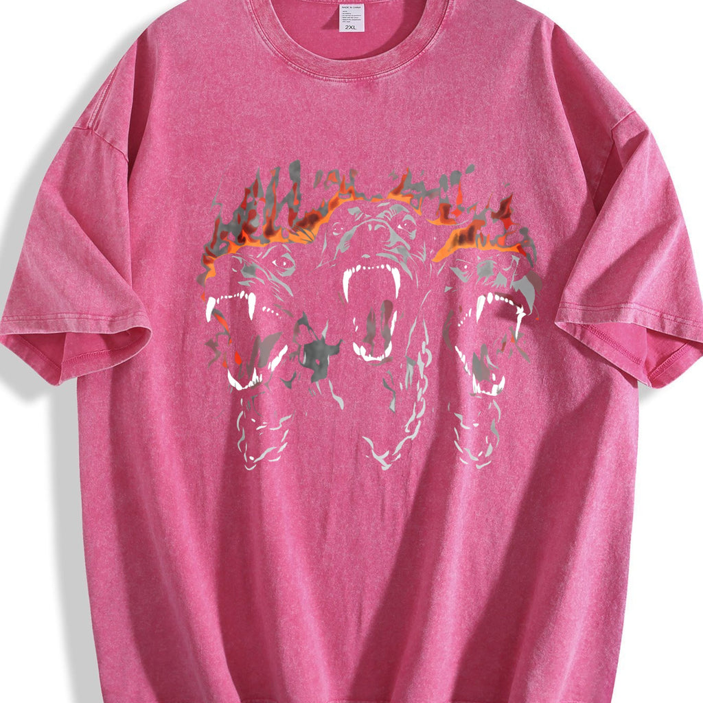 Water- With Roaring Tiger Trio Vintage Washed T-Shirt product image 5