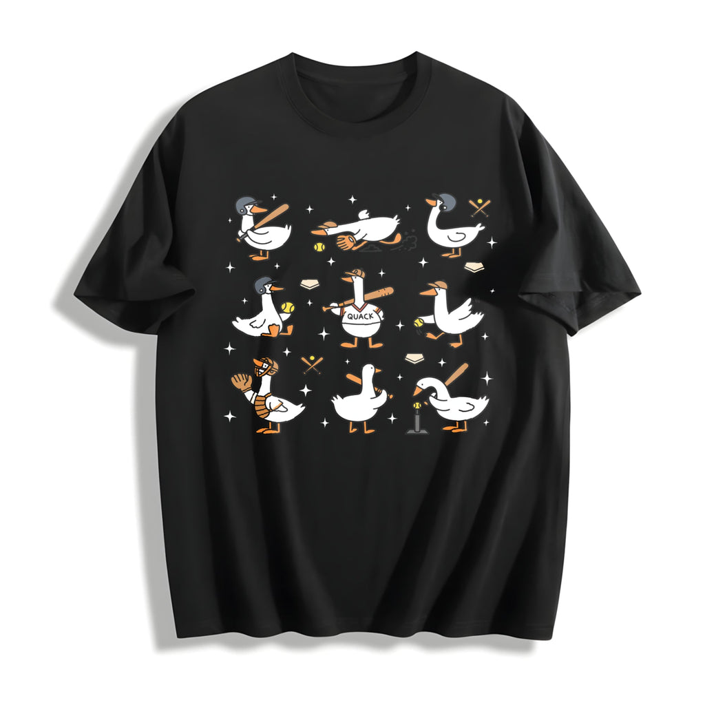 Silly Goose Softball Cotton T-Shirt product image 1