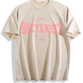 Pink Varsity Lettering Vintage Washed T-Shirt product image 1