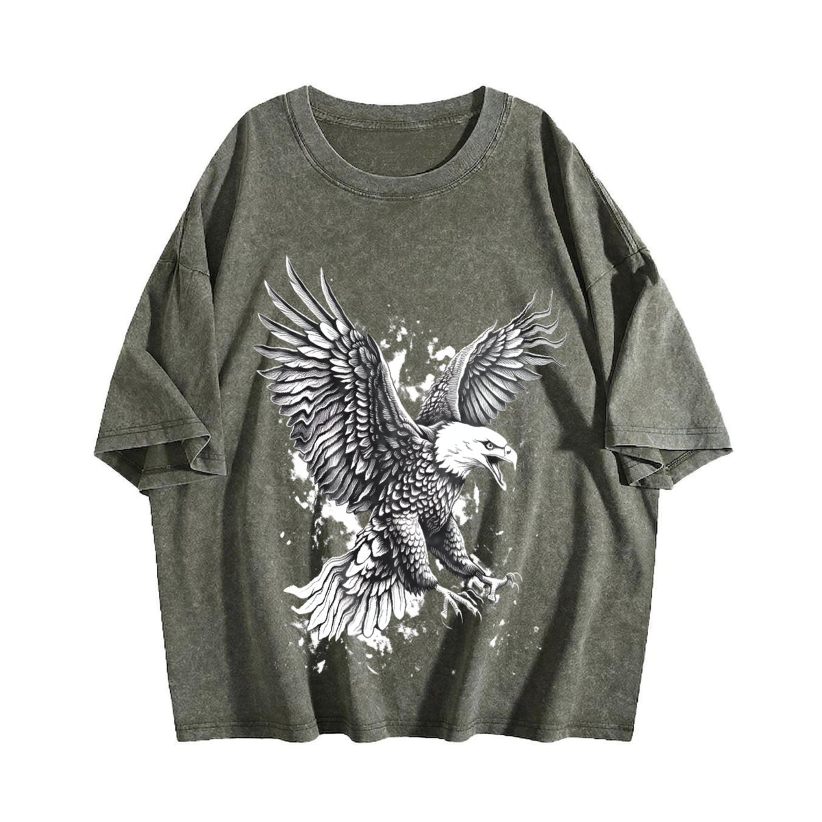 Bald Eagle 90s Vintage Washed T-Shirt product image 4
