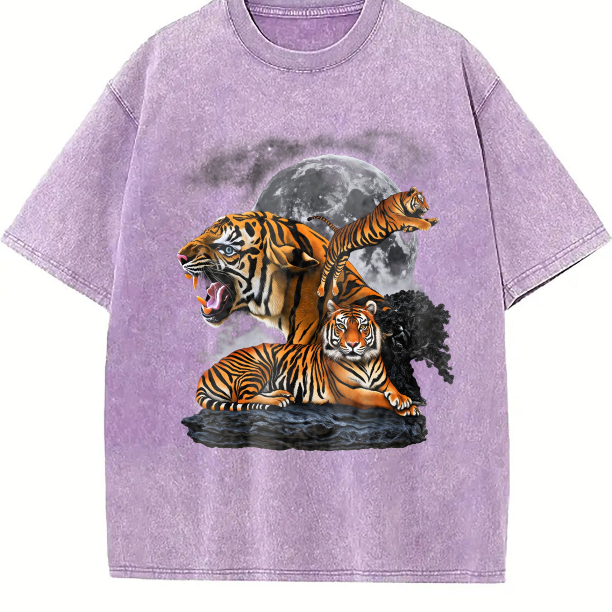 Three Tigers 90s Vintage Washed T-Shirt product image 6
