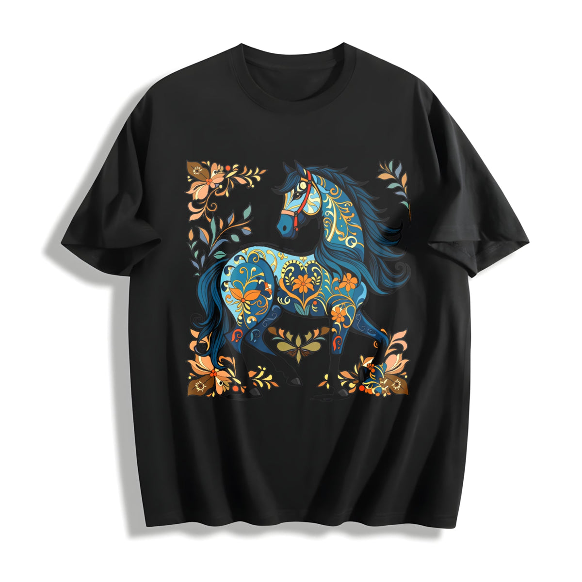Eastern European Ethnic Decorative Sheath Cotton T-Shirt product image 1