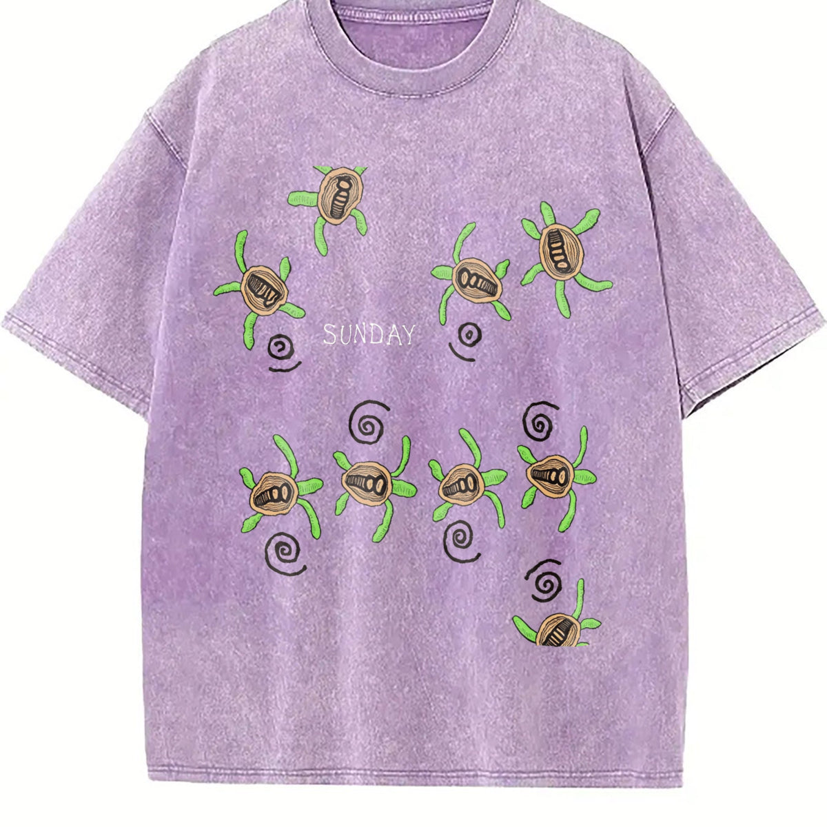 Sea Turtle Summer Vintage Washed T-Shirt product image 6