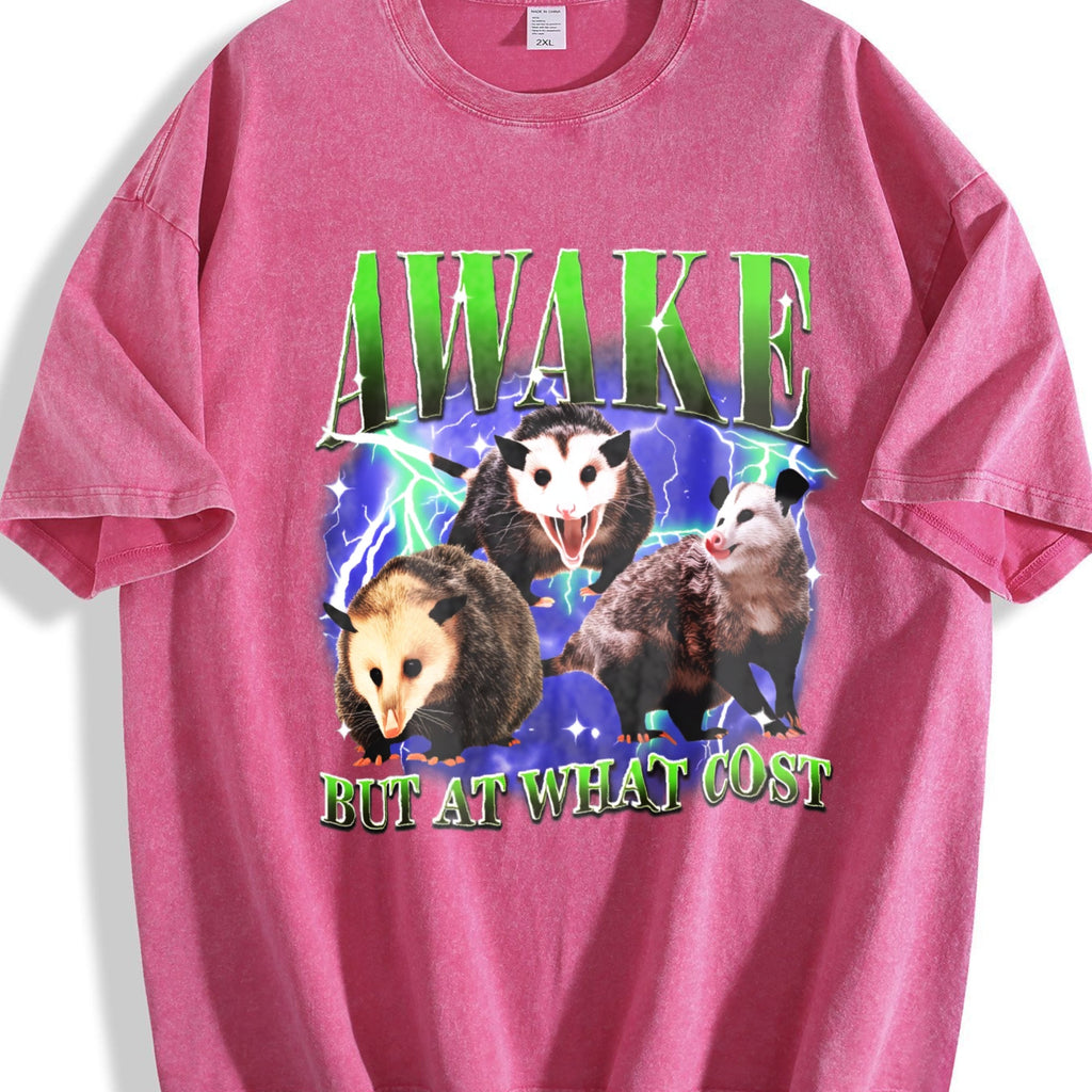 Awake But At What Cost Vintage Washed T-Shirt product image 7