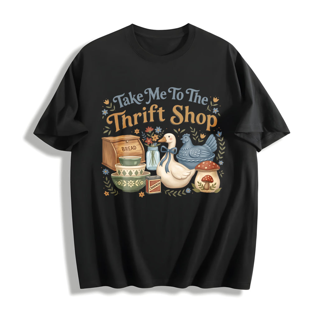 Take Me To The Thrift Shop Cotton T-Shirt product image 1