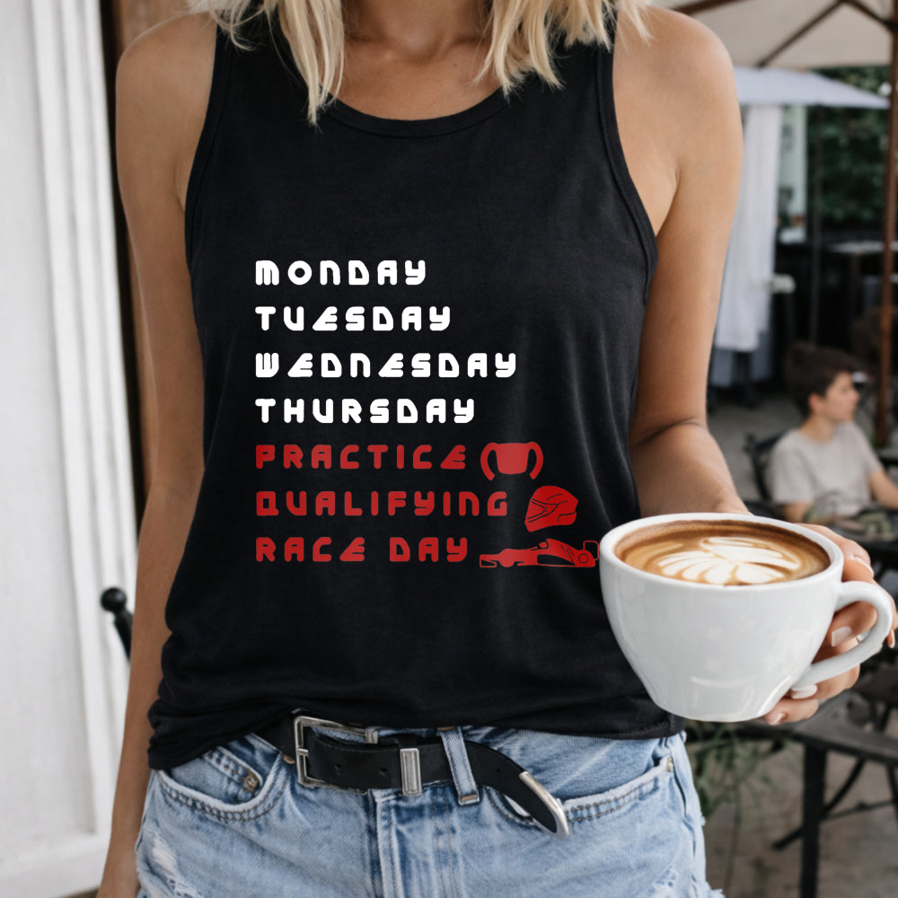 Monday Letters & Racing Women's Tank Top