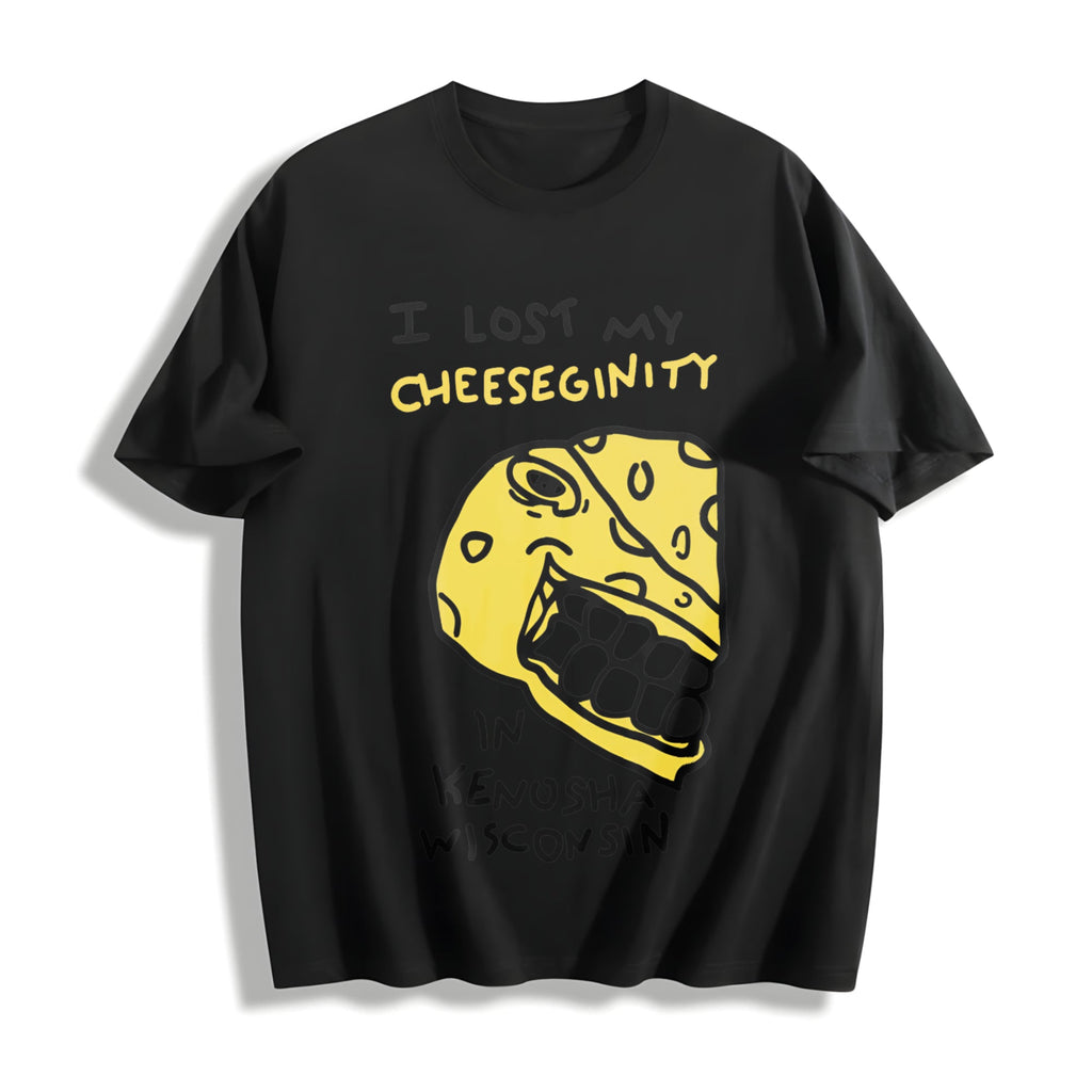 I Lost My Cheeseginity In Kenosha Wisconsin Cotton T-Shirt product image 1