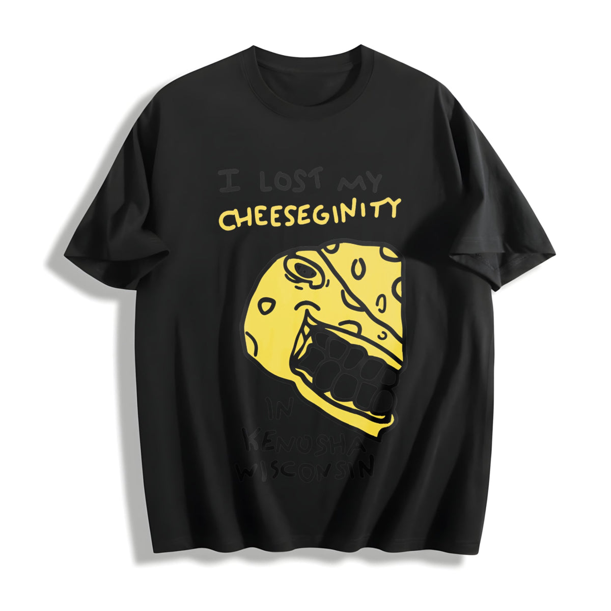I Lost My Cheeseginity In Kenosha Wisconsin Cotton T-Shirt product image 1