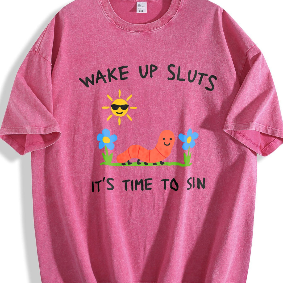 Wake Up Sluts Funny Animal Meme Sarcastic Cursed Vintage product image 5