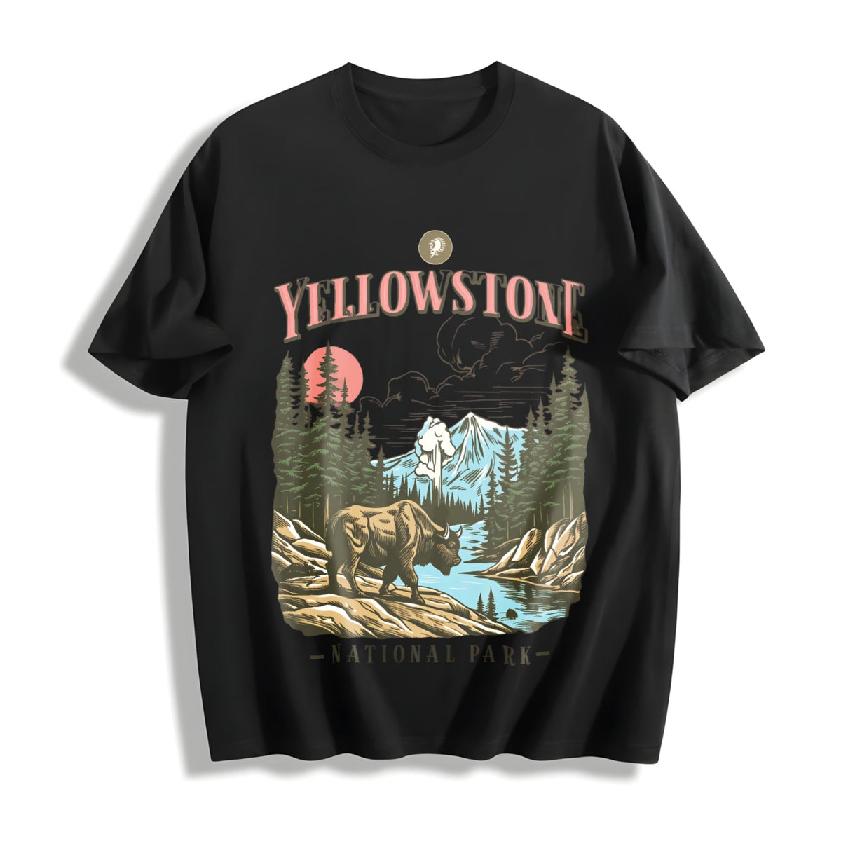 Yellowstone National Park Cotton T-Shirt product image 1