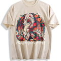 Dragon In A Bouquet Of Flowers Fantasy Keeps Me Vintage product image 1