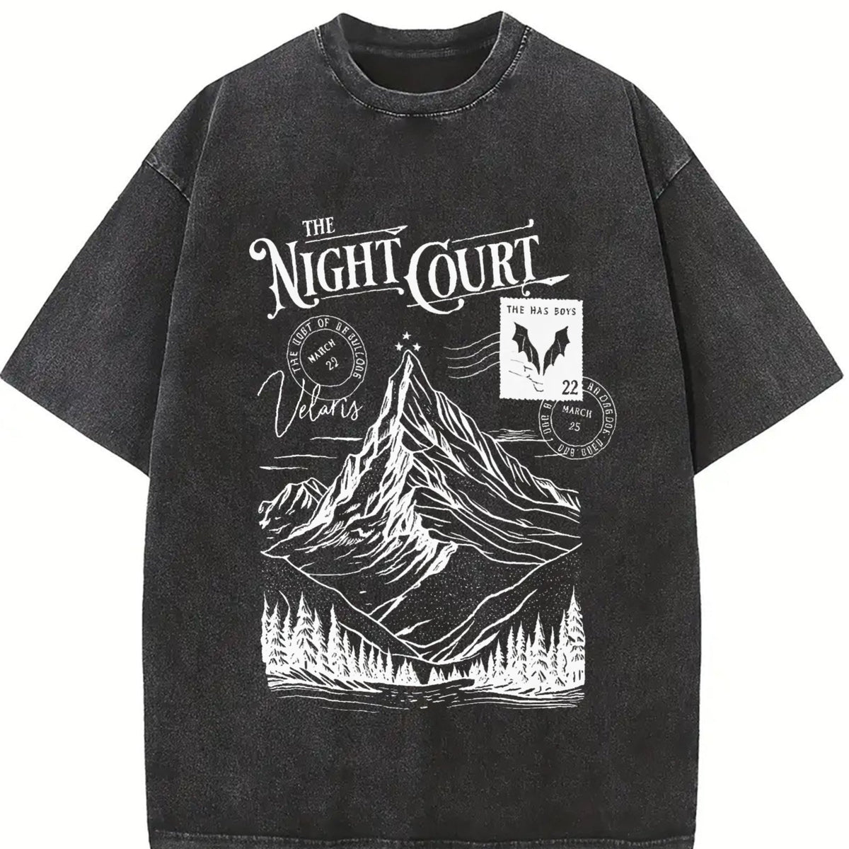 Night Court Postcard Velaris ACOTAR Merch Acomaf Vintage product image 2