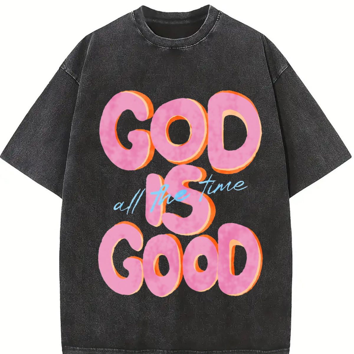 God Is Good Vintage Washed T-Shirt product image 2