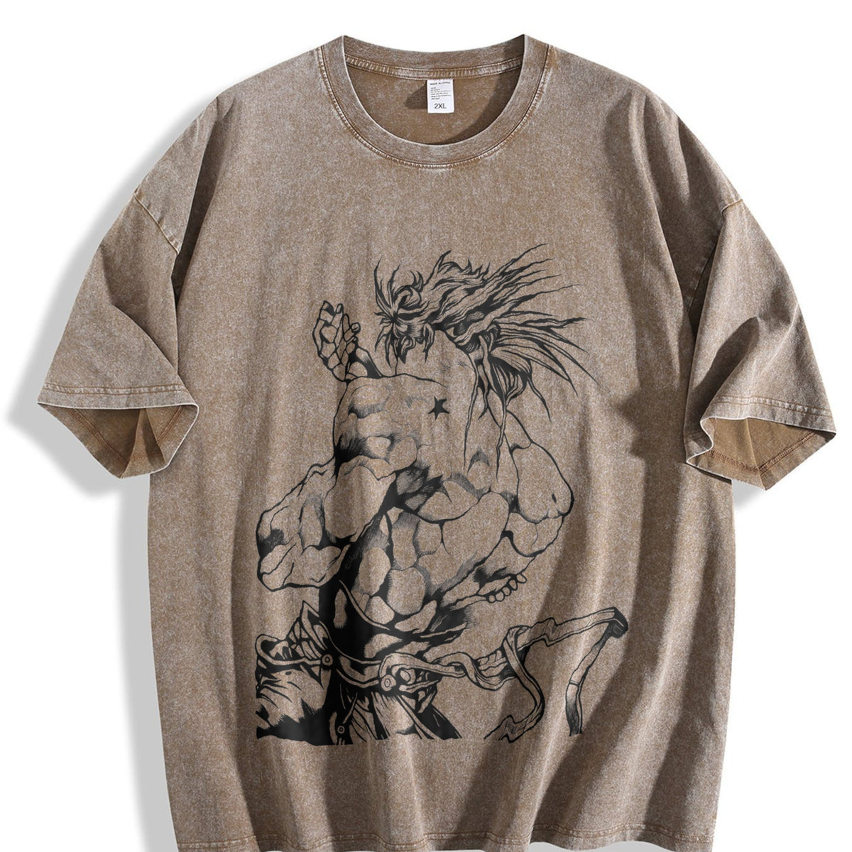Jojo's Bizarre Adventure Anime Manga Vintage Washed T-Shirt product image 3