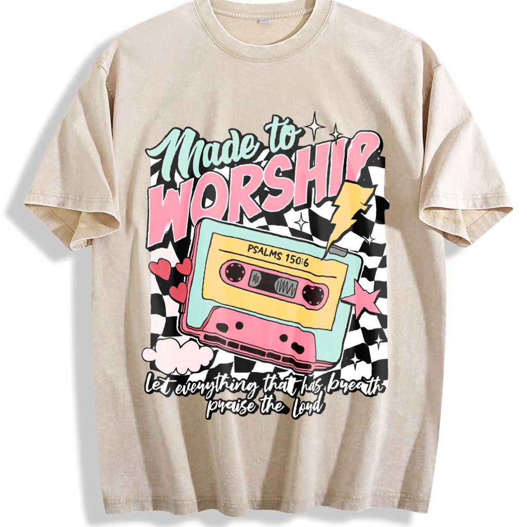Christian Vintage Washed T-Shirt product image 1