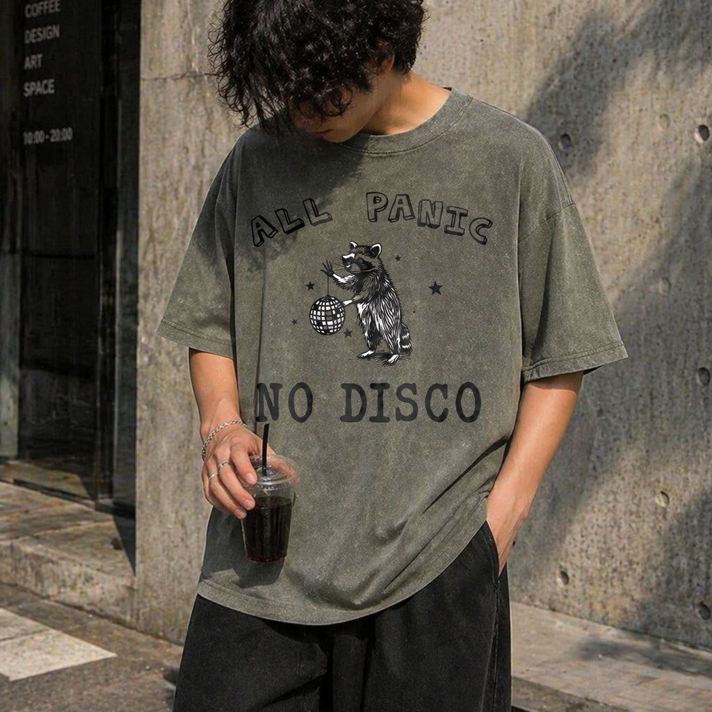 All Panic No Disco Vintage Washed T-Shirt product image 4