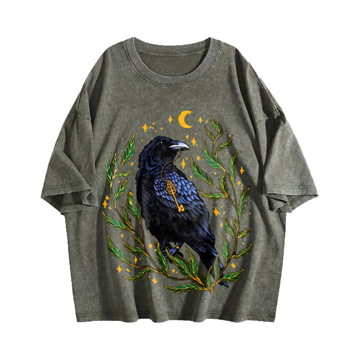 Winter A Crow Phase Vintage Washed T-Shirt product image 4
