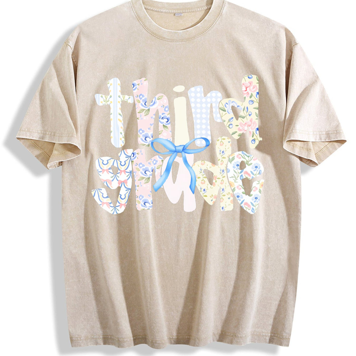 Third Grade Teacher Vintage Washed T-Shirt product image 1