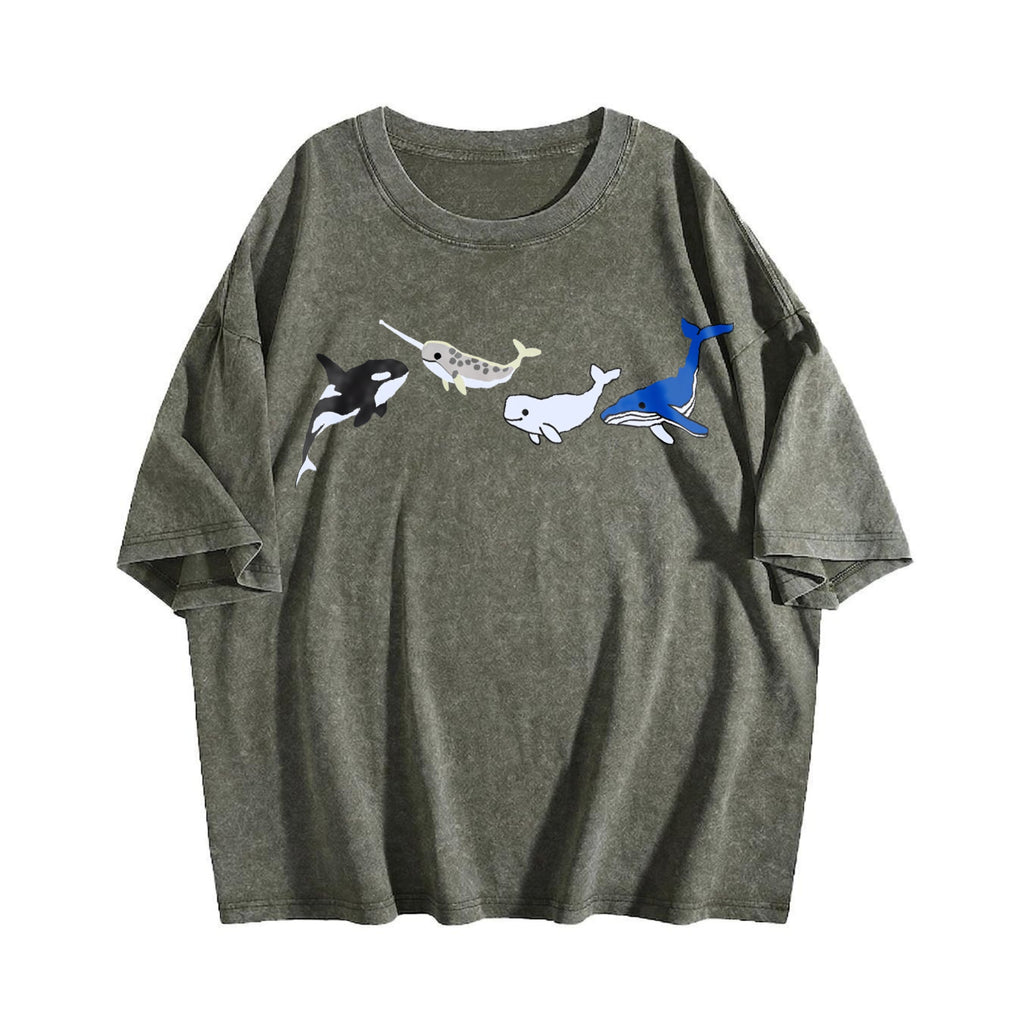 Marine Life Vintage Washed T-Shirt product image 4