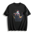 Cosmic Raccoon Cotton T-Shirt product image 1