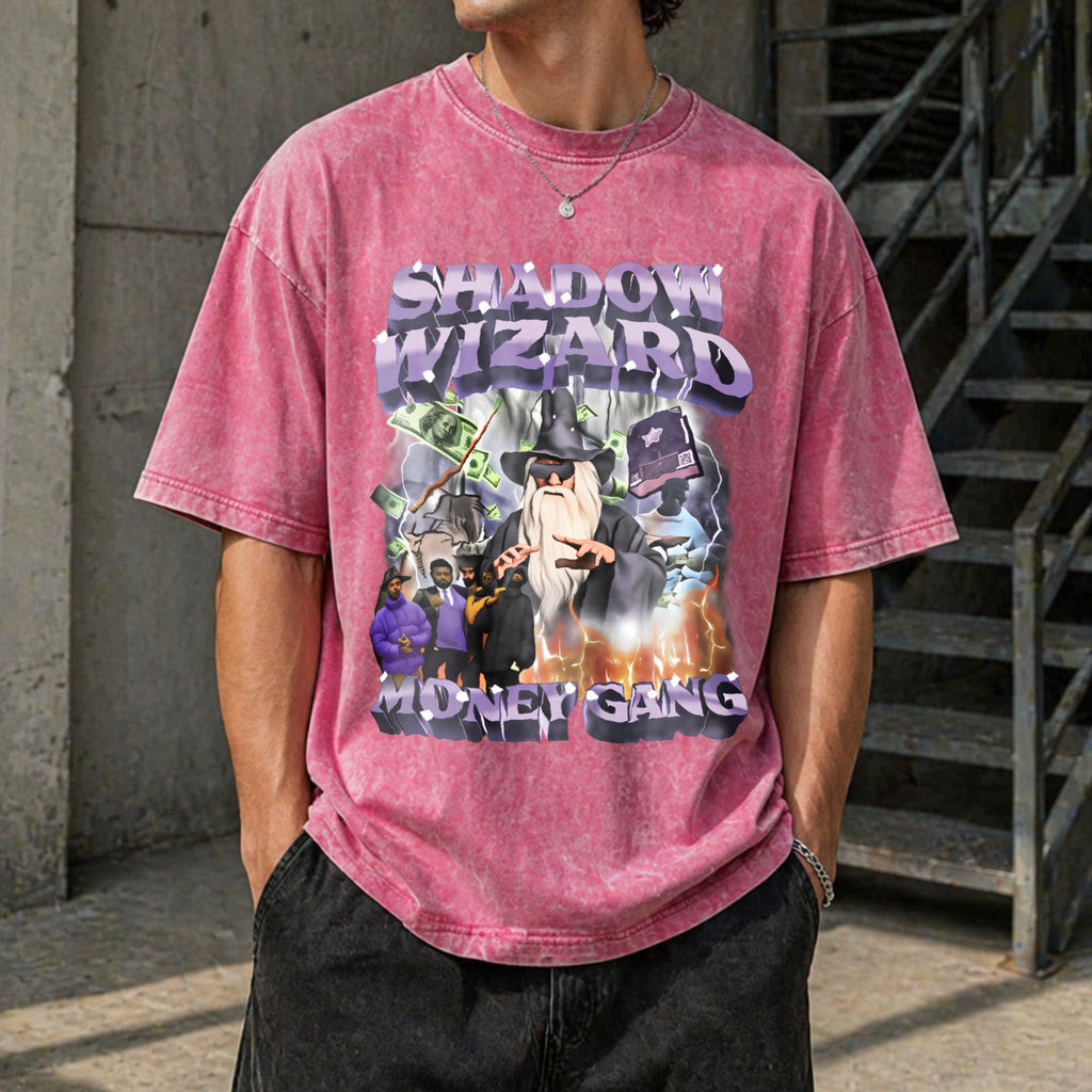 Shadow Wizard Money Gang Vintage Washed T-Shirt product image 7