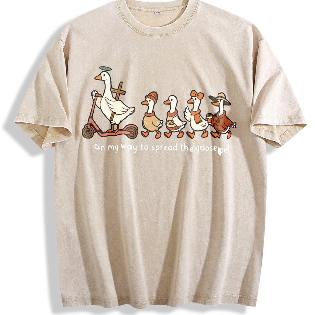 Fun Goose Christian Vintage Washed T-Shirt product image 1