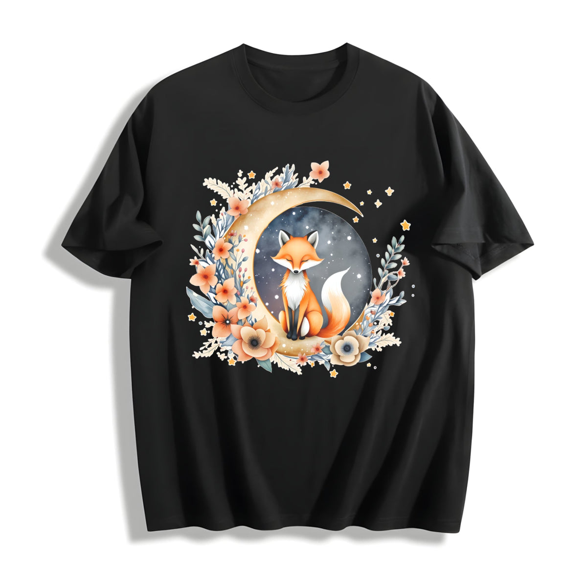 Bohemian - Botanical Floral Cotton T-Shirt product image 1