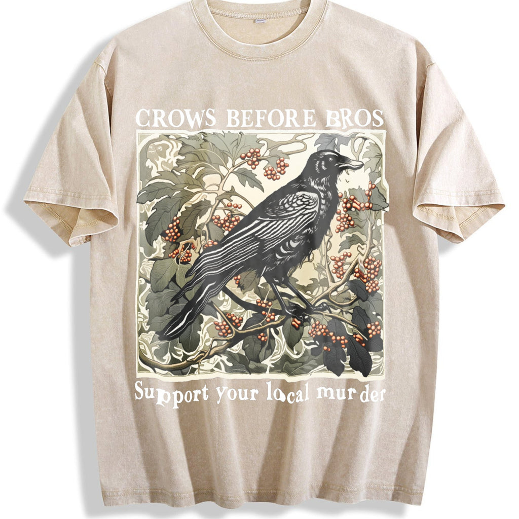 Waxprinted Vintage Washed T-Shirt product image 1
