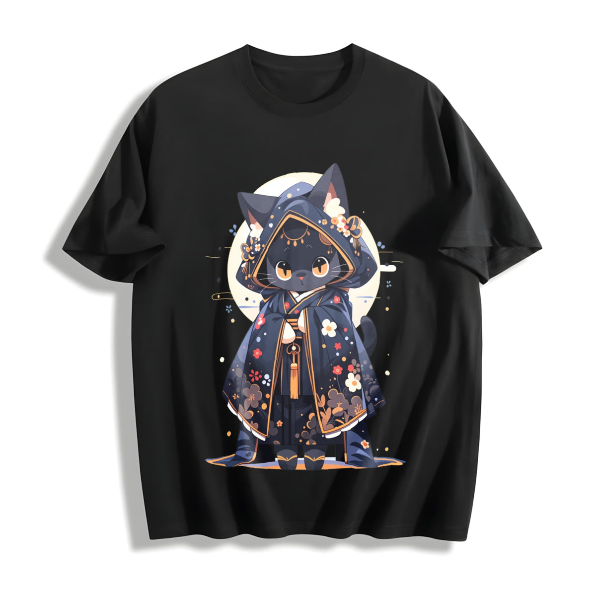 Cute Forest Animal Party Summer Japanese- Black Robe Cat product image 1