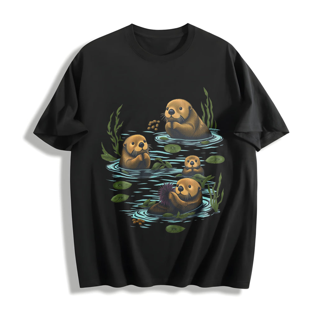 90s Sea Otter Cotton T-Shirt product image 1