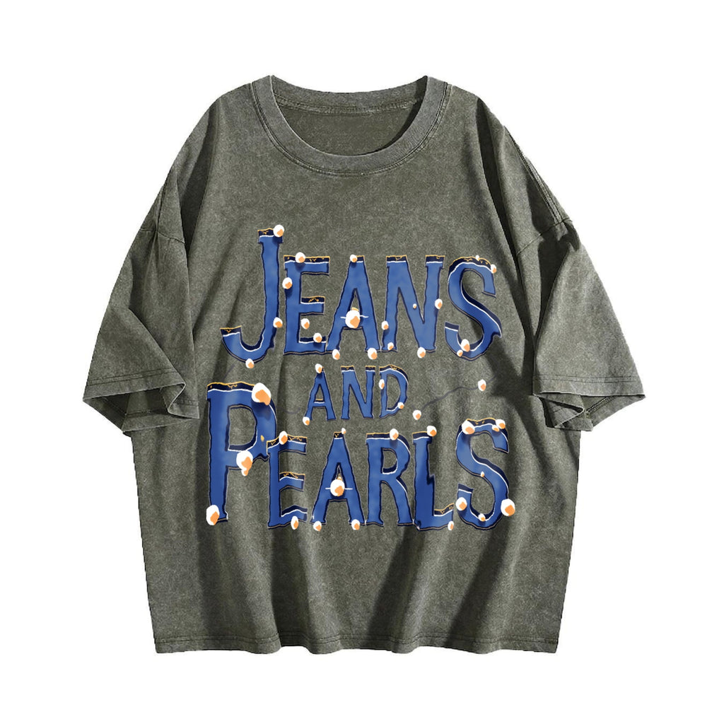 Pearl Patterned - Daily Vintage Washed T-Shirt product image 4