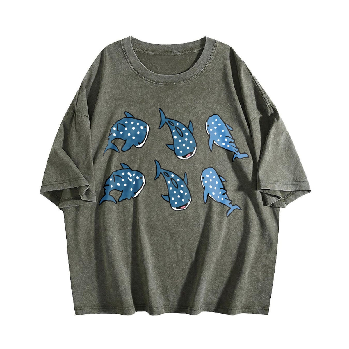 Whale Shark Vintage Washed T-Shirt product image 4