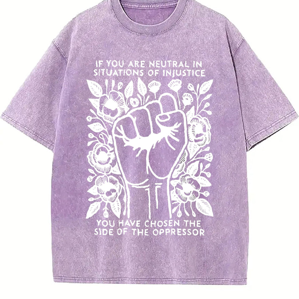 Feminist Rights Summer Vintage Washed T-Shirt product image 6
