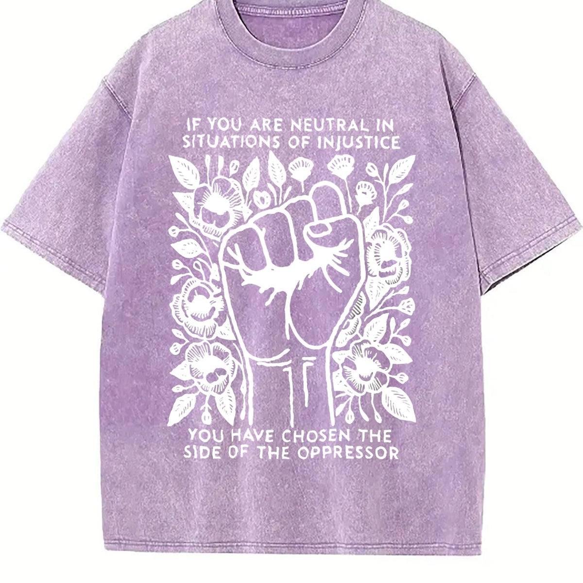 Feminist Rights Summer Vintage Washed T-Shirt product image 6