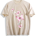 Pink Butterfly Vintage Washed T-Shirt product image 1