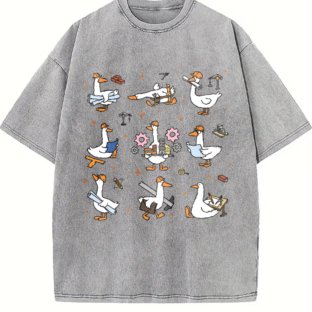 Silly Goose Architect Vintage Washed T-Shirt product image 4